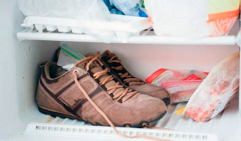 обувь в холодильник